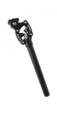 SR Suntour SP12-NCX Federsattelstütze, Ø 31,6 mm, 350 mm Länge, Parallelogramm-System, 50 mm Federweg, für 65-95 kg Fahrergewicht, schwarz