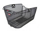 KLICKfix Hinterradkorb Citymax GTA, schwarz, 41x30x24,5 cm, 24 Liter Volumen, mit GTA-Kupplung, Tragegriff, feinmaschig, max. 10 kg, ideal für Alltag & Einkauf