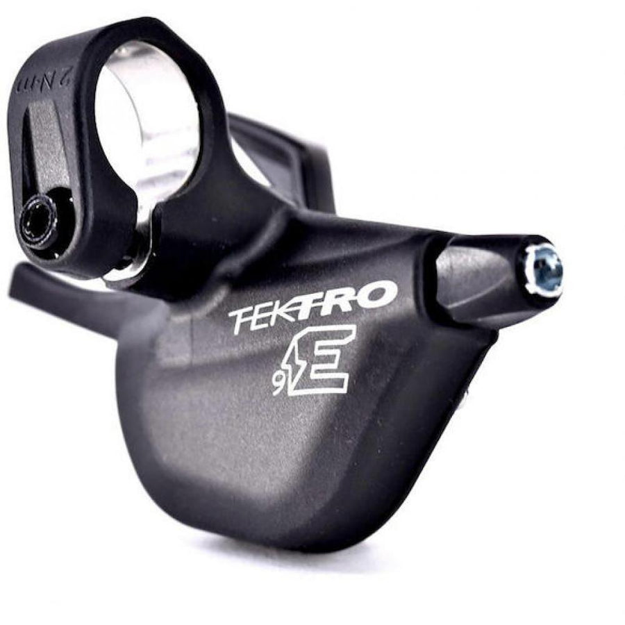 TEKTRO E-Drive SL-M350-9R Schalthebel 9-fach rechts - 2300 Millimeter Schaltzug - ergonomisch - präzise Indexschaltung - schwarz für MTB und Trekking.