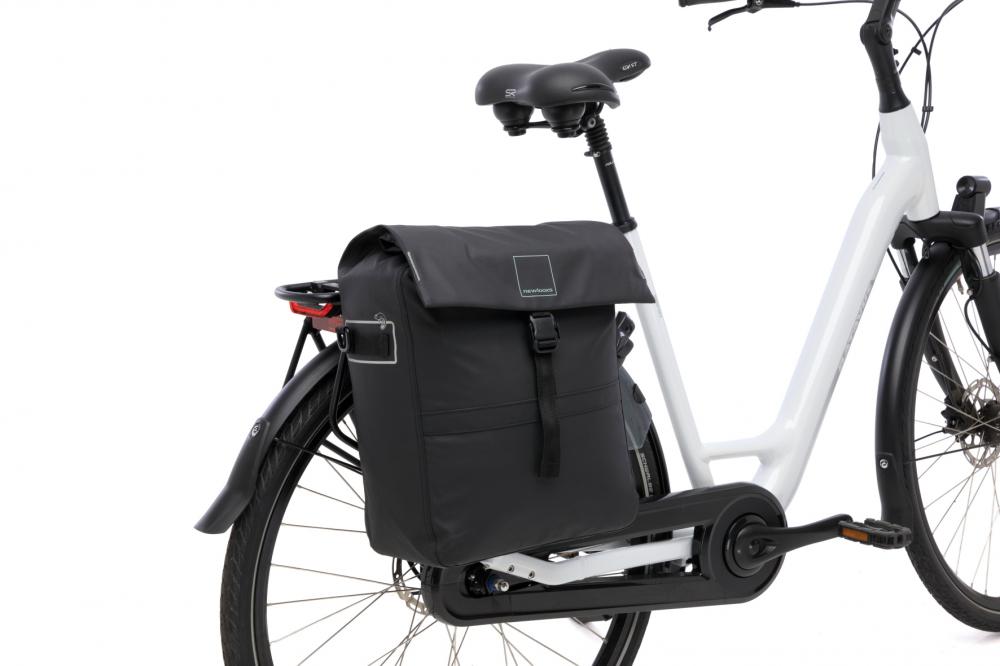 New Looxs Radtasche Leeds Single Black 18 l Black - praktische Alltagstasche fürs Bike