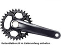 SHIMANO Kurbelgarnitur DEORE XT FC-M8120-1 12-fach 180 mm ohne Kettenblatt - 8120-1, 12-fach, 180 mm