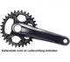 SHIMANO Kurbelgarnitur DEORE XT FC-M8120-1 12-fach 180 mm ohne Kettenblatt - 8120-1, 12-fach, 180 mm