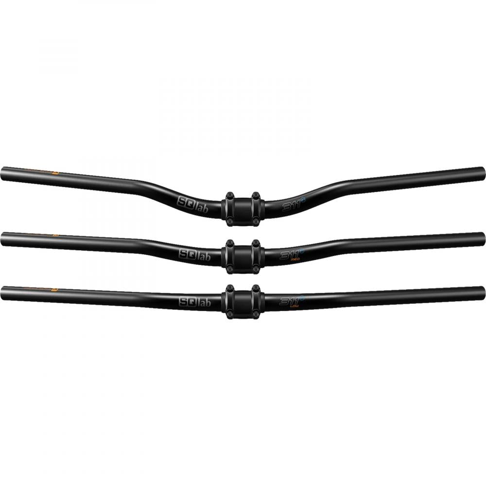 SQlab Lenker 311 2.0 - 27.0 low schwarz
