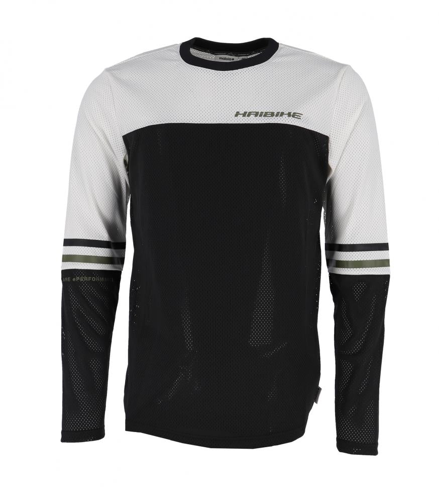 Haibike Hochries Freeride Langarmshirt - XXL, schwarz/multi