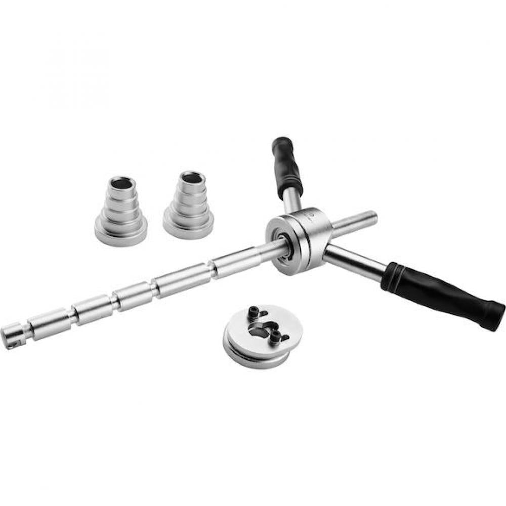 Procraft Steuersatz Einpresswerkzeug Advanced Universalgröße Silber/ Schwarz - präzise Montage