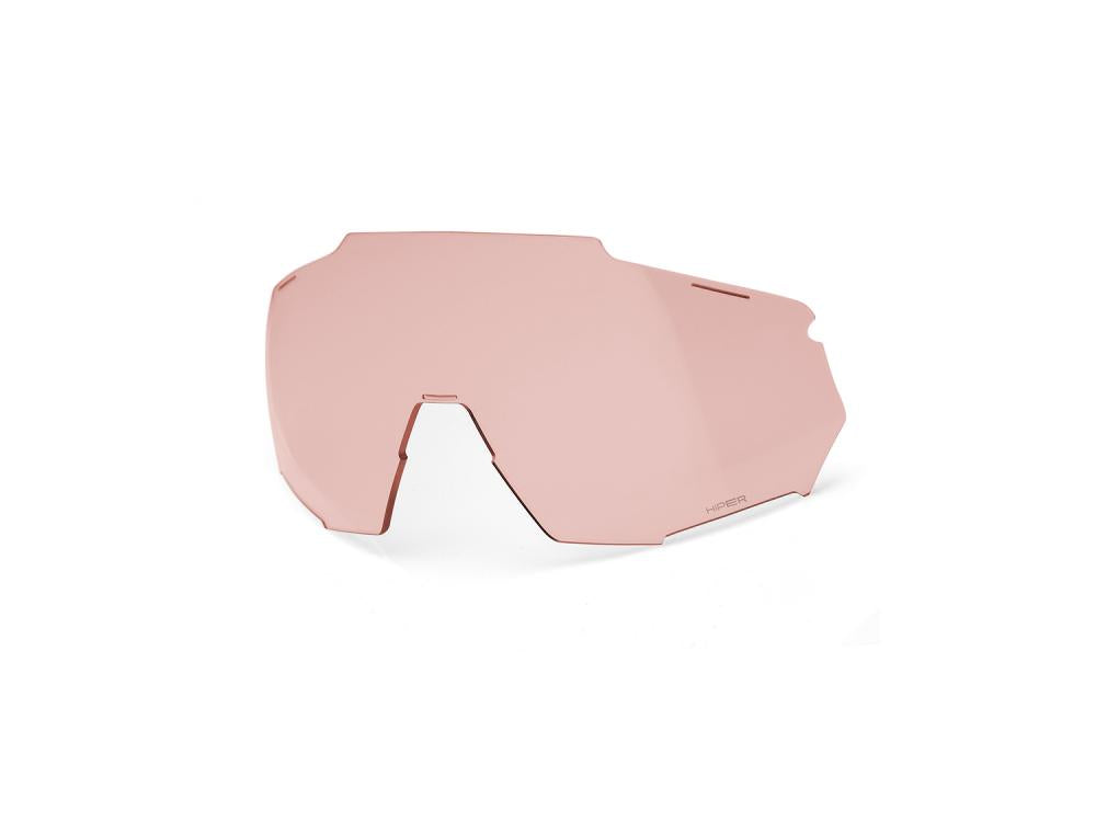 100% Racetrap 3.0 HiPER Replacement Lens unis Coral - kontraststarkes Ersatzglas