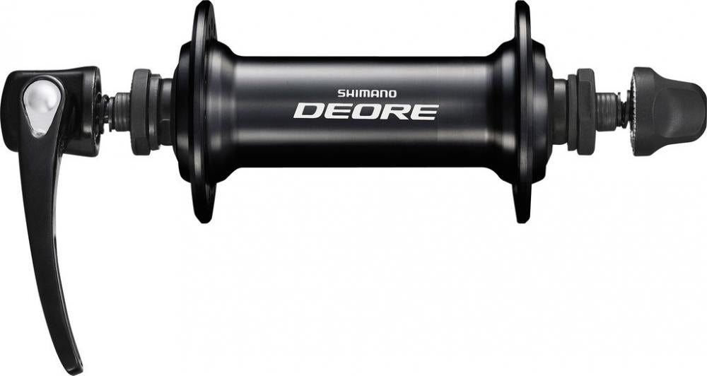 SHIMANO Vorderradnabe DEORE HB-T610 Vorderradnabe - 36 Loch, Schwarz