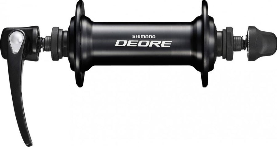SHIMANO Vorderradnabe DEORE HB-T610 Vorderradnabe - 36 Loch, Schwarz