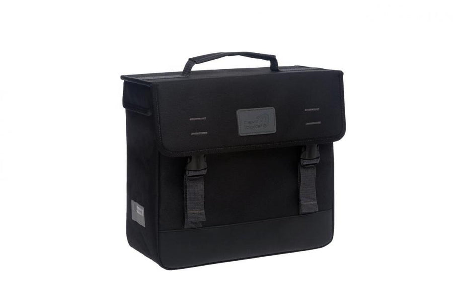 New Looxs Radtasche Origin Single Black 18L Black - robuste Gepäckträgertasche für Alltag und Tour