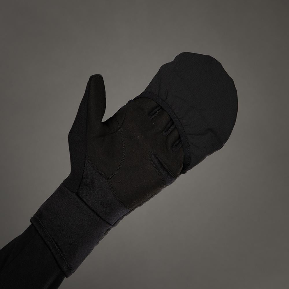 CHIBA Polarfleece Titan - Radhandschuhe XS schwarz, Polartec & Primaloft, winddicht, Touchfunktion