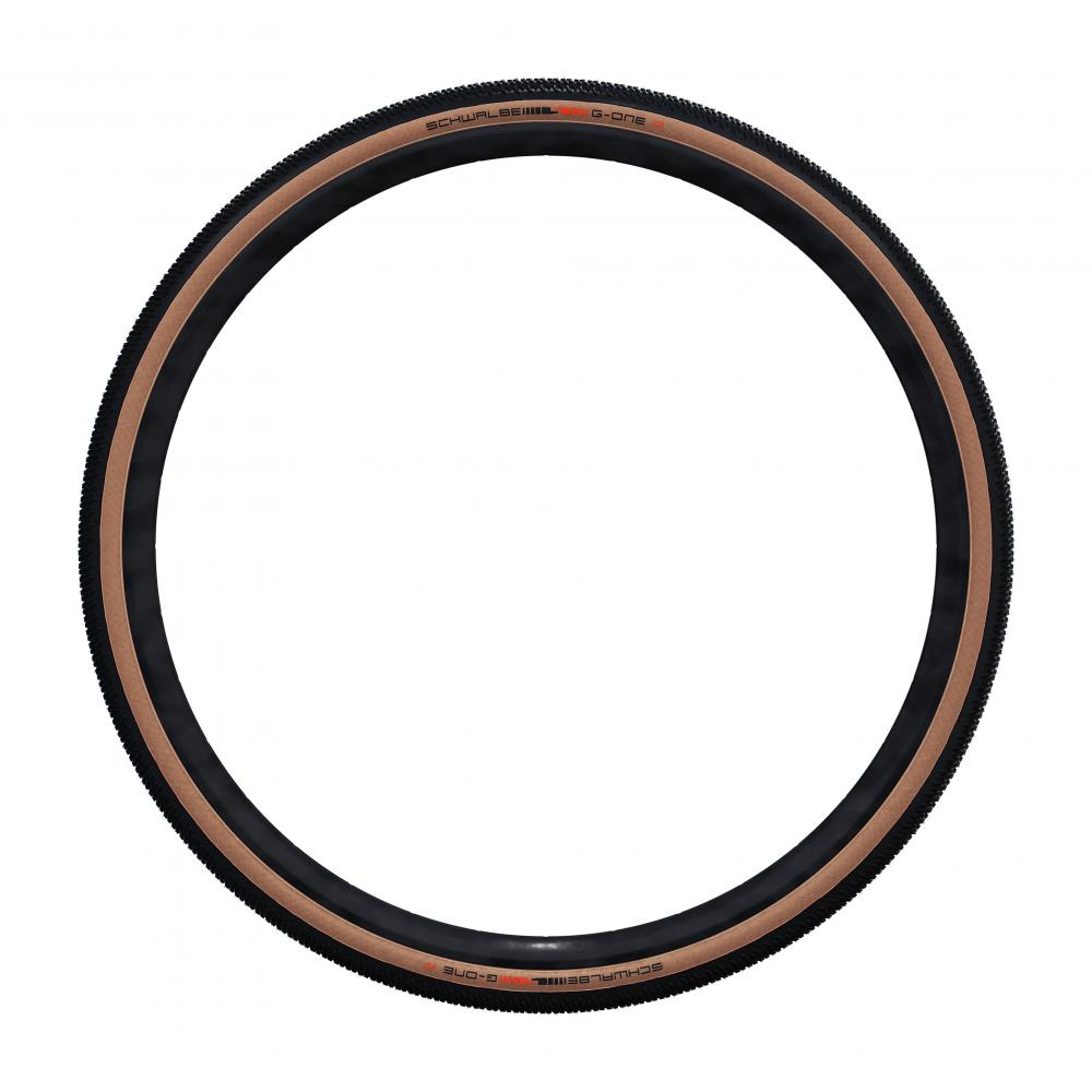 Schwalbe G-One R 28x1.70" (45-622) Evo Super Race TLE E-25 HS610, Addix Race Compound, transparent Skin, 520g, max. 4.0 Bar, für Gravel und Asphalt