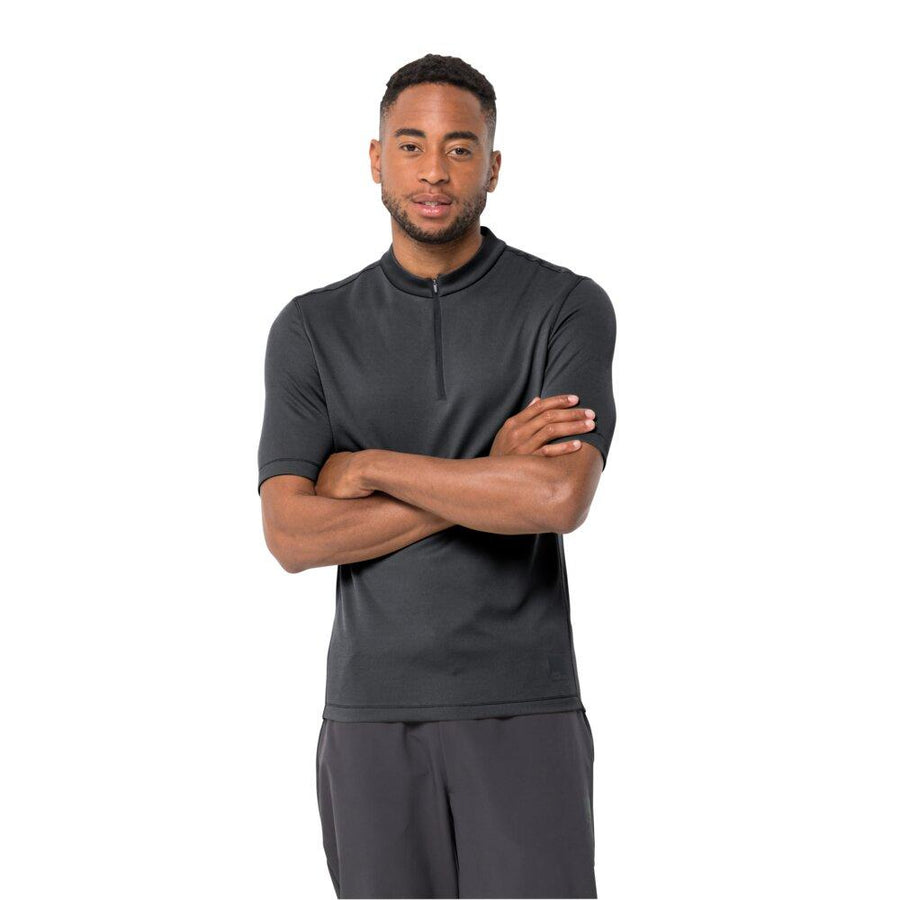 Jack Wolfskin Bike Commute Hz T M Synthetic Fiber T-Shirt Shortsleeve Phantom Größe XL