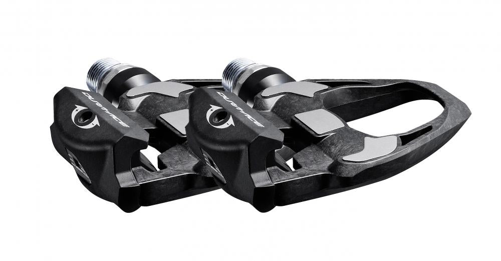 SHIMANO Pedal DURA-ACE PD-R9100 SPD-SL Pedal - Carbon-Verbundkörper für effiziente Kraftübertragung