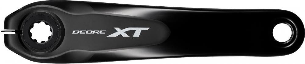 SHIMANO Kurbelarm E-BIKE SYSTEMS FC-M8050 (M8100 XT-Logo) links - 165 mm