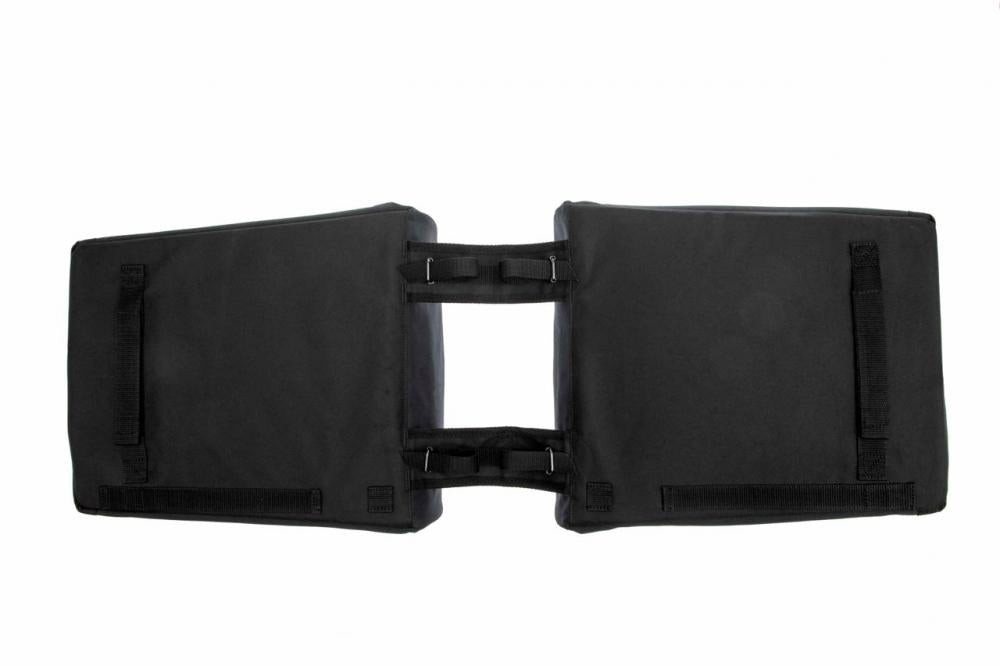 New Looxs Doppelpacktasche Tulum Black Black - geräumige, wassabweisende Fahrradtaschen