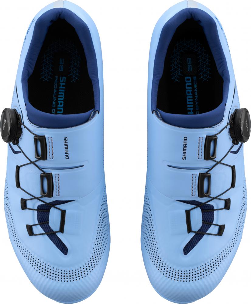 SHIMANO Fahrradschuhe RC503W Damen Road SPD-SL Fahrradschuhe 41 Blau