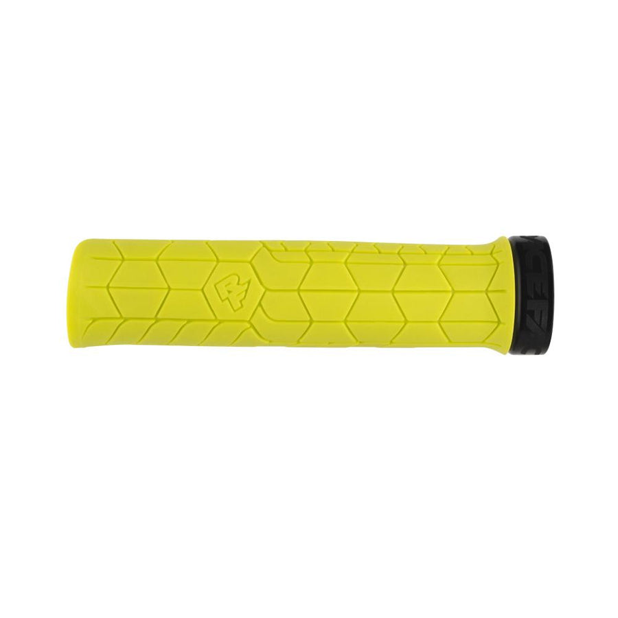 Race Face Getta Grip Lock-On Griff, 30mm, gelb/schwarz - sicherer Halt und Kontrolle am Lenker