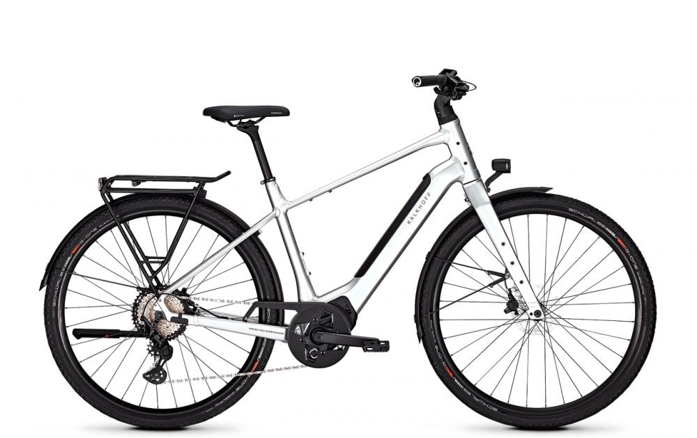 Kalkhoff ENDEAVOUR L EXCITE 29in Diamant M nepalsilver glossy - sportliches Trekking-E-Bike mit Bosch SX
