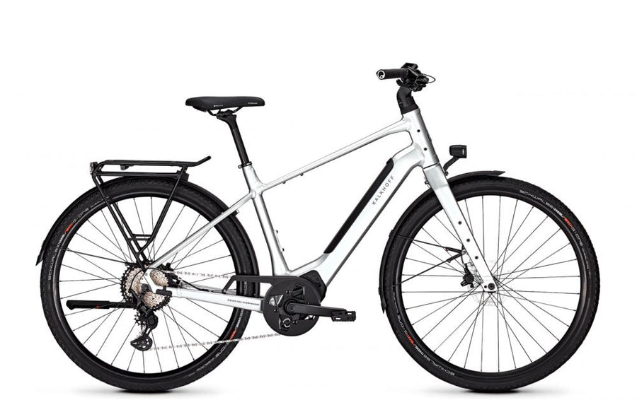 Kalkhoff ENDEAVOUR L EXCITE 29in Diamant M nepalsilver glossy - sportliches Trekking-E-Bike mit Bosch SX