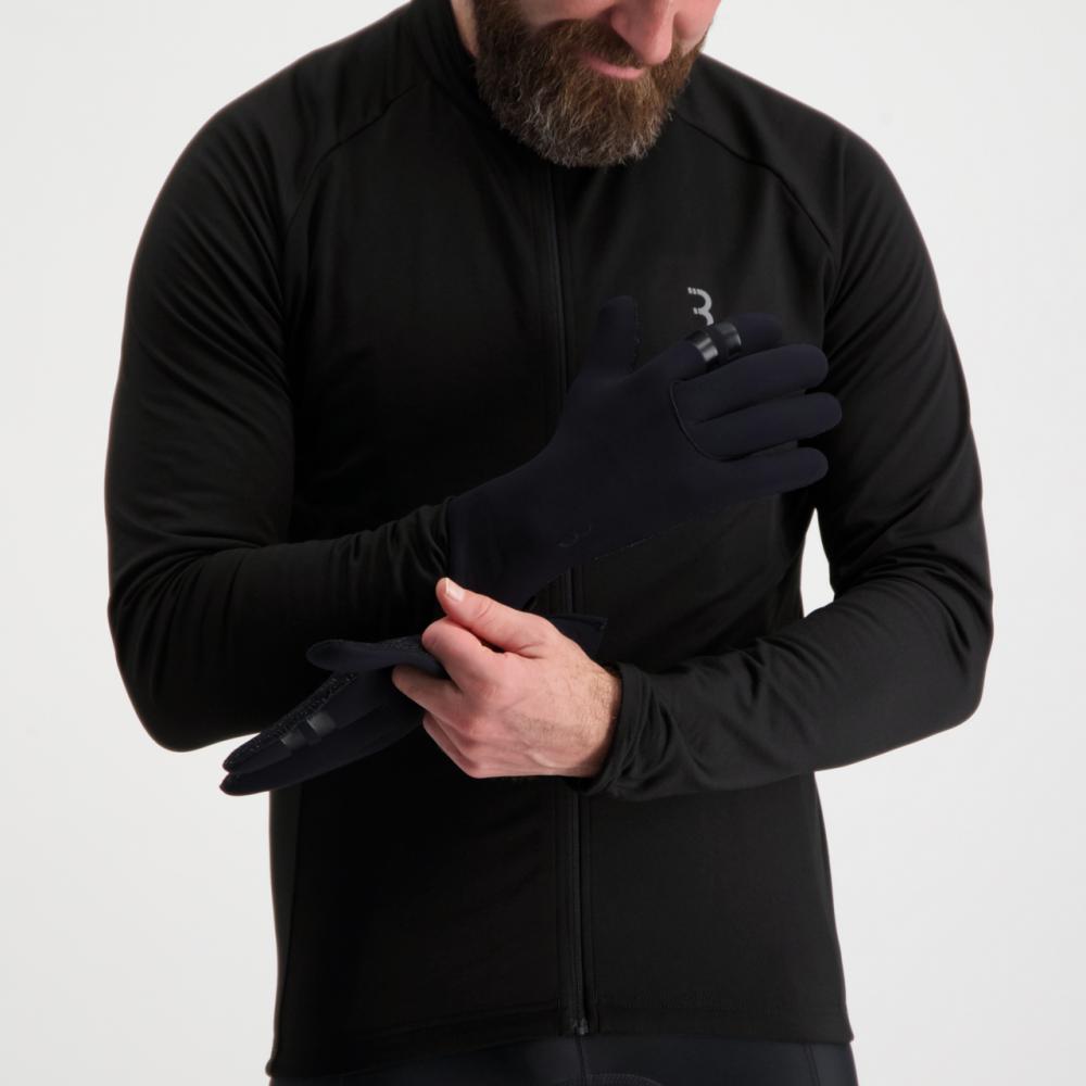 BBB Cycling BBB Winterhandschuhe NeoShield XXXL schwarz - warme Neopren-Radhandschuhe für nasse Bedingungen
