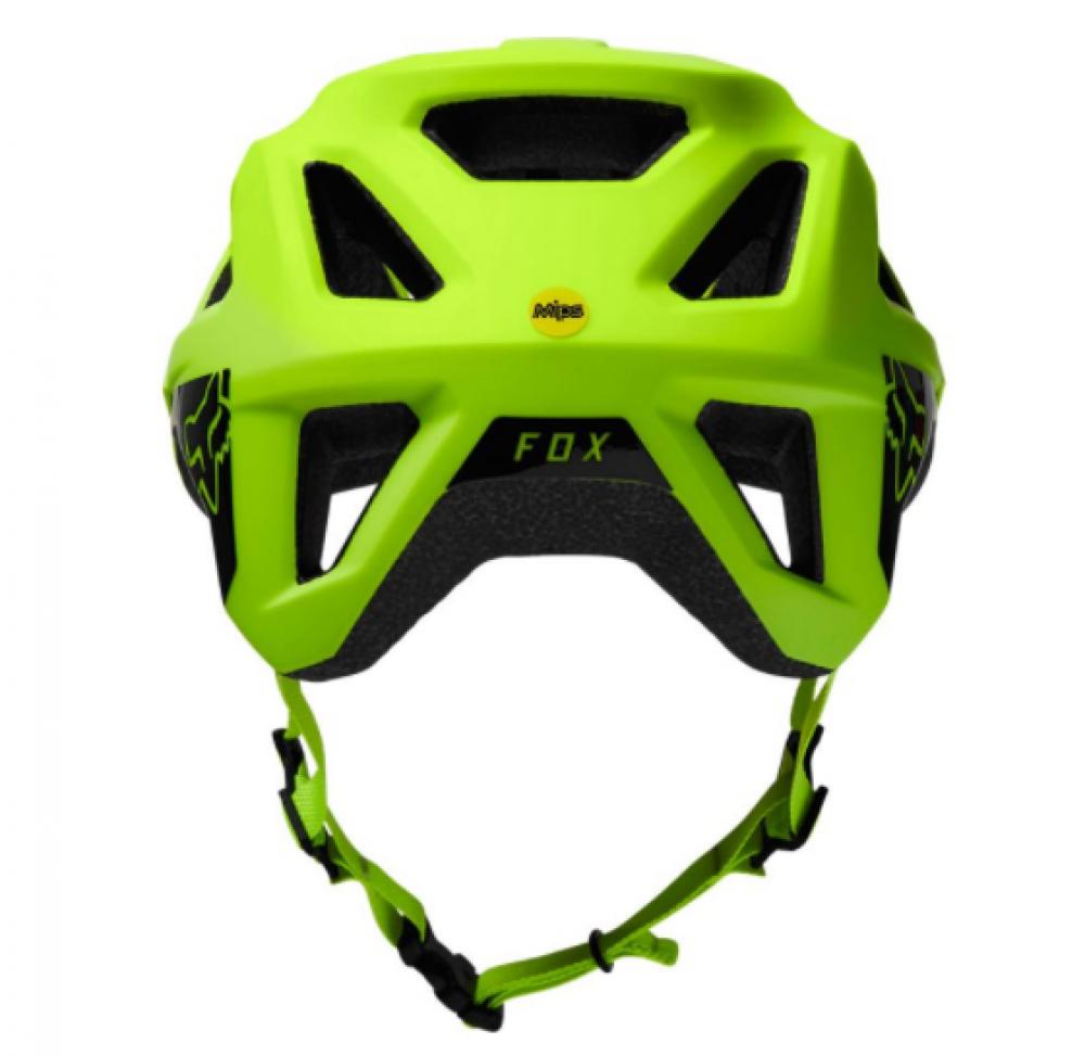FOX Helmets MAINFRAME HELMET MIPS CE Flo Yellow Größe L