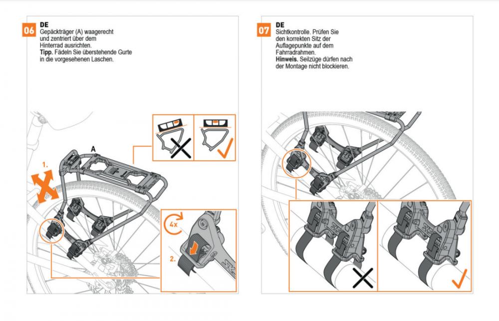 SKS Infinity Universal Gepäckträger mit MIK-Adapter Aluminium schwarz