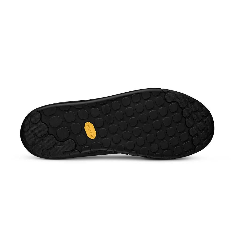 FIZIK Gravita Versor Flat MTB-Schuhe - Flatpedal - Vibram Megagrip - Ripstop-Obermaterial - Schnürverschluss - Black-Black - Größe 42