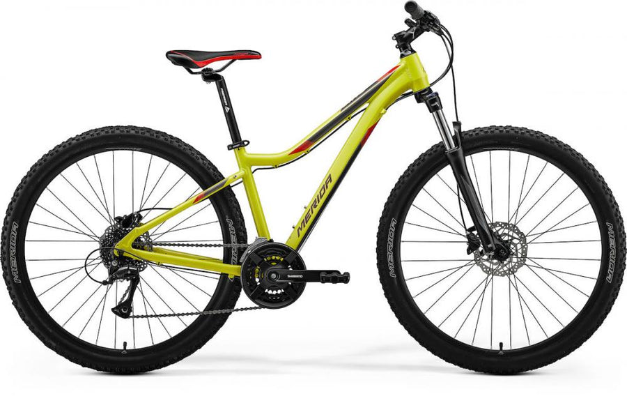 Merida MATTS.20 I1 lime/rot Größe M - vielseitiges Hardtail MTB für Alltag und Trail