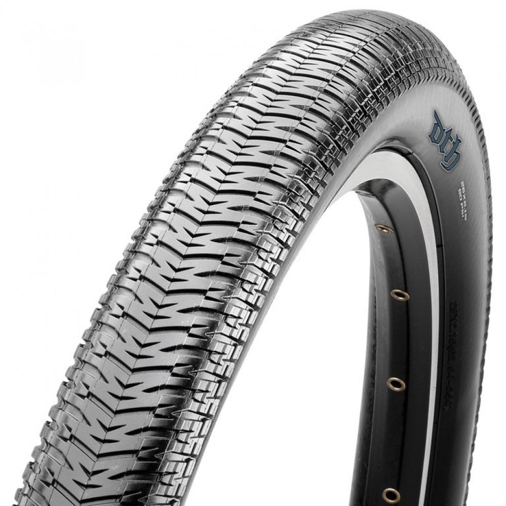 Maxxis DTH BMX Reifen 20 Zoll schwarz Draht. Speed-Profil für Rennen, Dirt und Street.