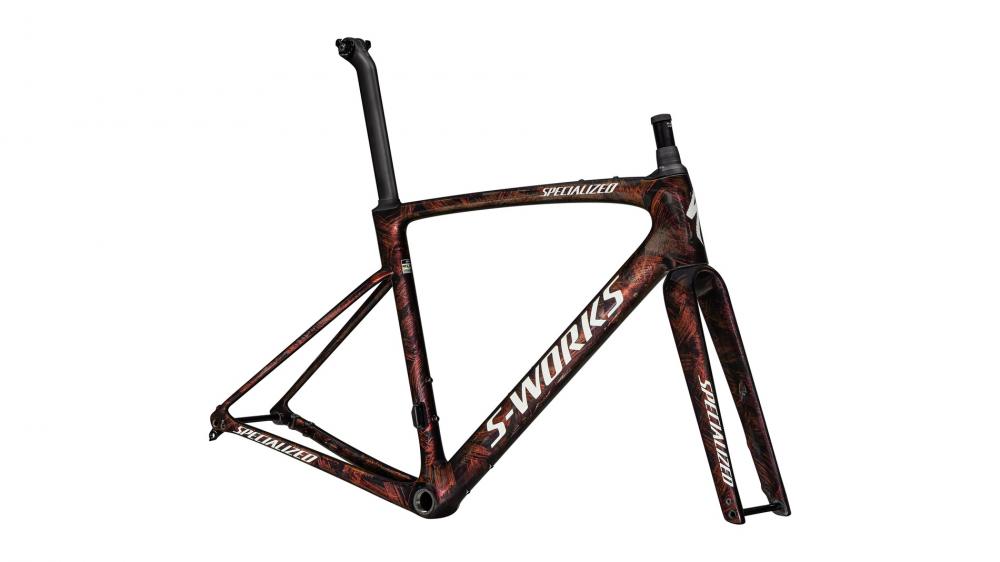 Specialized Roubaix SW Rahmenset - Cameleon Red Gold/Solid Metal/Dune White - Größe 54 - Unbekannt