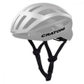 Cratoni Fahrradhelm C-AirLite silver-grey matt Größe M-L (56-58 cm)