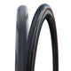 Schwalbe Faltreifen One Performance Line RaceGuard 28x1,0 Zoll (25-622) Schwarz - schneller Allround-Rennradreifen