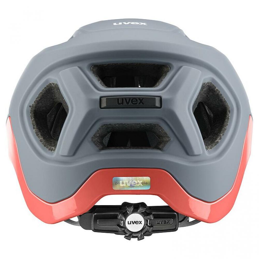 Uvex React MTB-Helm rhino-apricot peach matt 52-56cm, Double Inmould, IAS 3D, Monomatic, EN1078