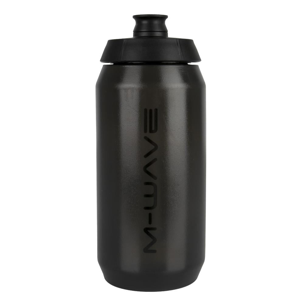 M-WAVE Trinkflasche PBO 550 Kunststoff-Flasche 550 ml, schwarz/schwarz
