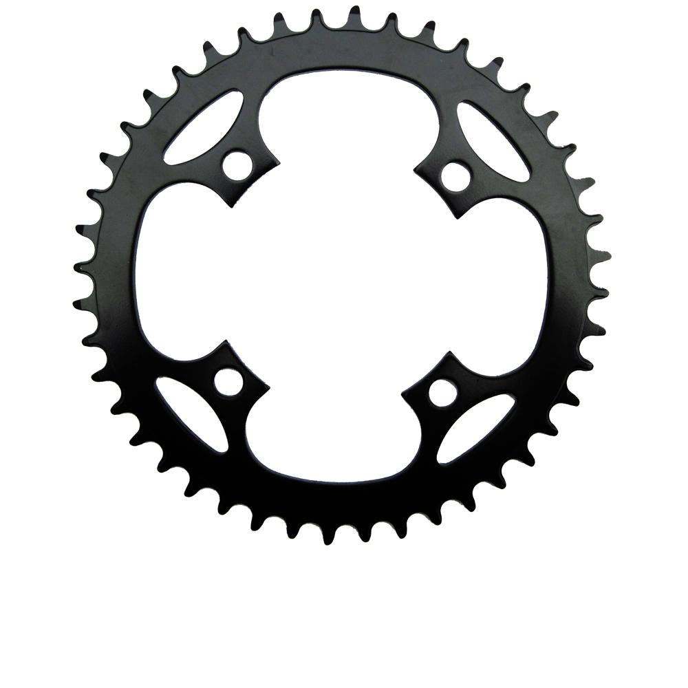 Messingschlager Kettenblatt E-Bike by Samox 42Z schwarz Ø104mm 356218