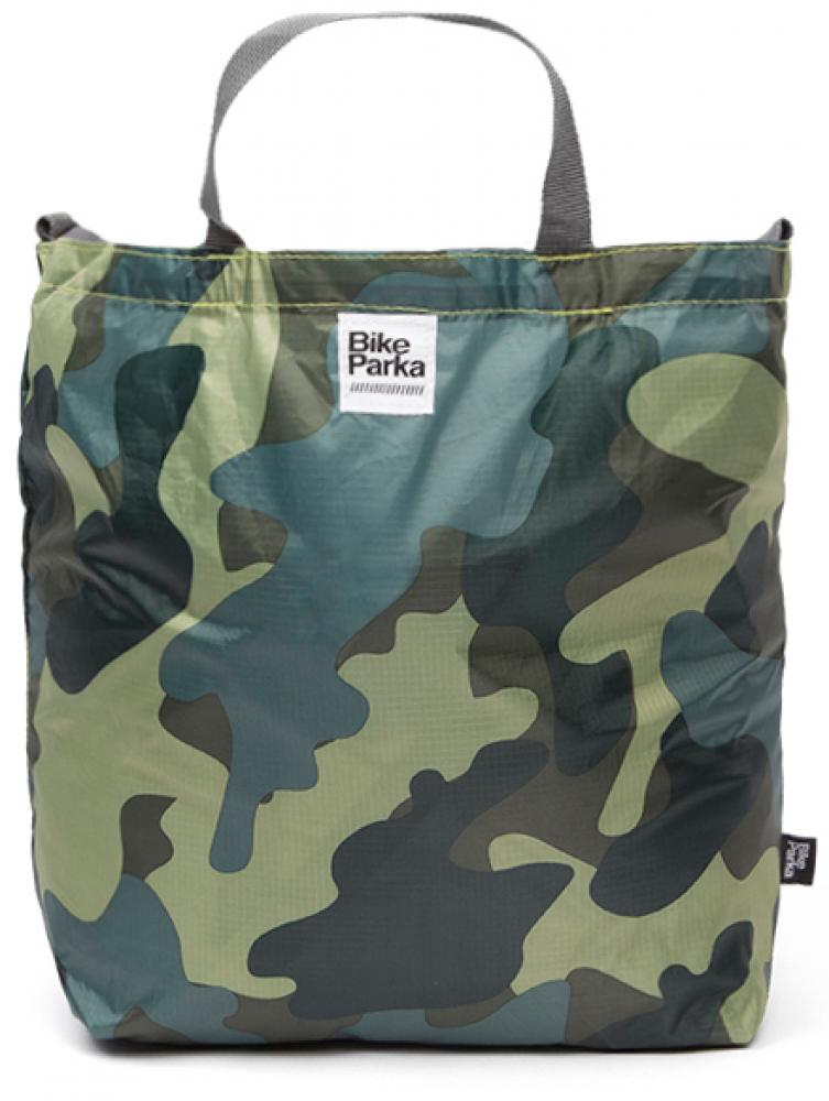 BikeParka Falttasche TOTE Camo One Size Camouflage - robuste, faltbare Tragetasche