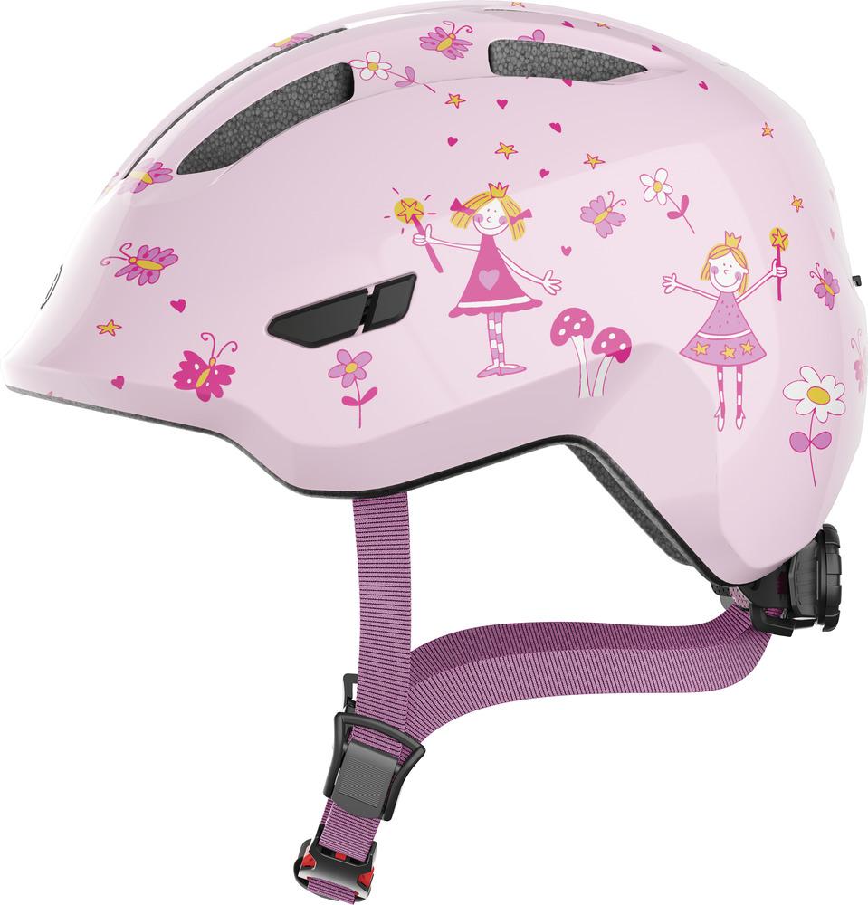Abus Kinderhelm Smiley 3.0 rose princess M 50 bis 55cm - Farbe: rosa · Modell: 67251