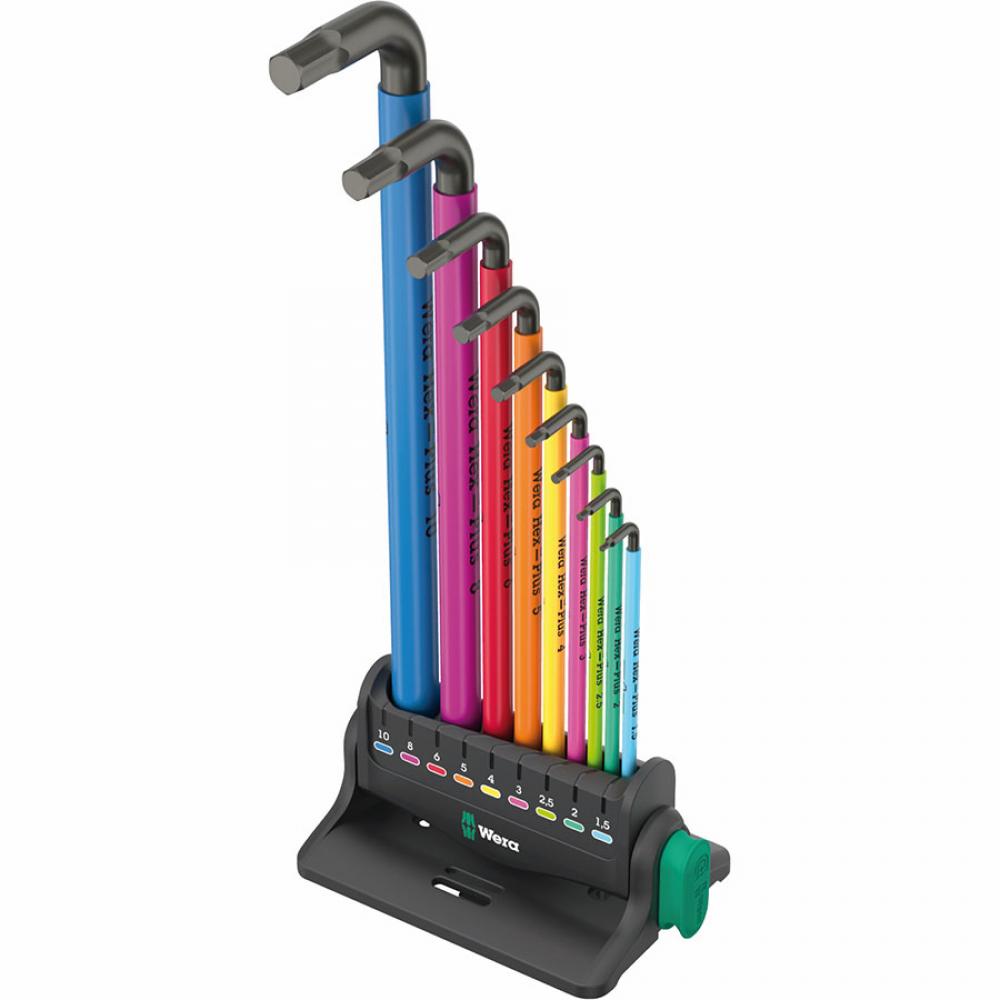 950/9 Hex-plus Multicolour 3 Winkelschlüsselsatz