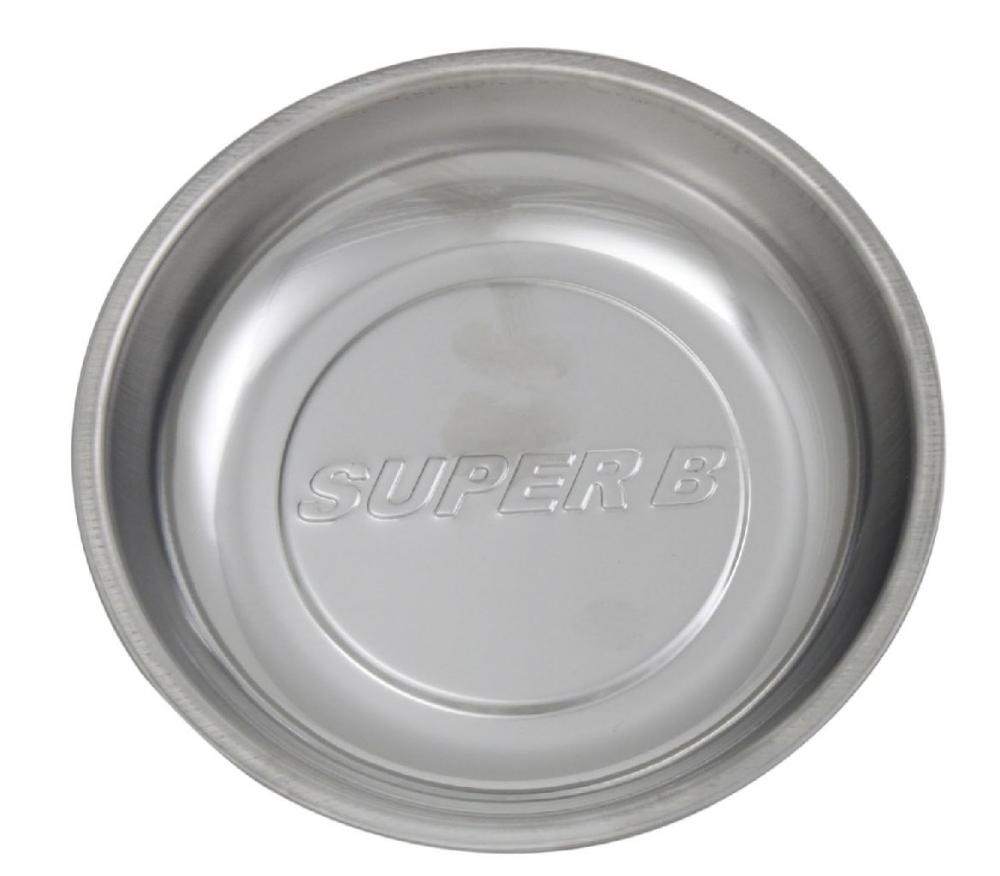 SUPER B Classic Magnetschale TB-1912 silber in SUPER B Box