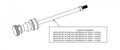 FOX Service Set Air Shaft Assy Rhythm 36 130mm - präziser Luftfeder-Service