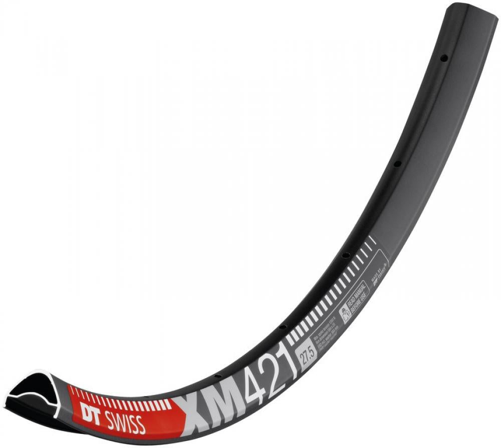 DT Swiss Felge XM 421 27,5" 28 Loch Schwarz - leichte All-Mountain-Felge