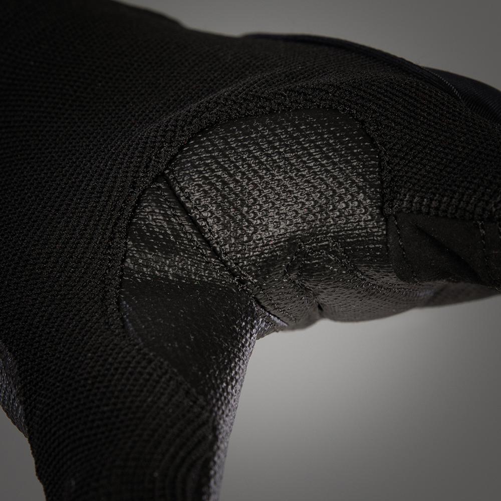 CHIBA Argon Premium II - Radhandschuhe XL schwarz mit Gelpolster & Aramidschutz
