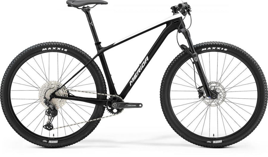 Merida BIG.NINE 3000 HP2 schwarz/weiß XL (21) Schwarz/Weiß - leichtes Hardtail für sportliche Trails