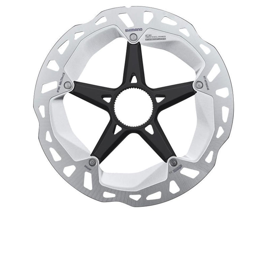 SHIMANO Bremsscheibe RT-MT800 mit Magnet Verschlussring für EW-SS302 - 180 mm