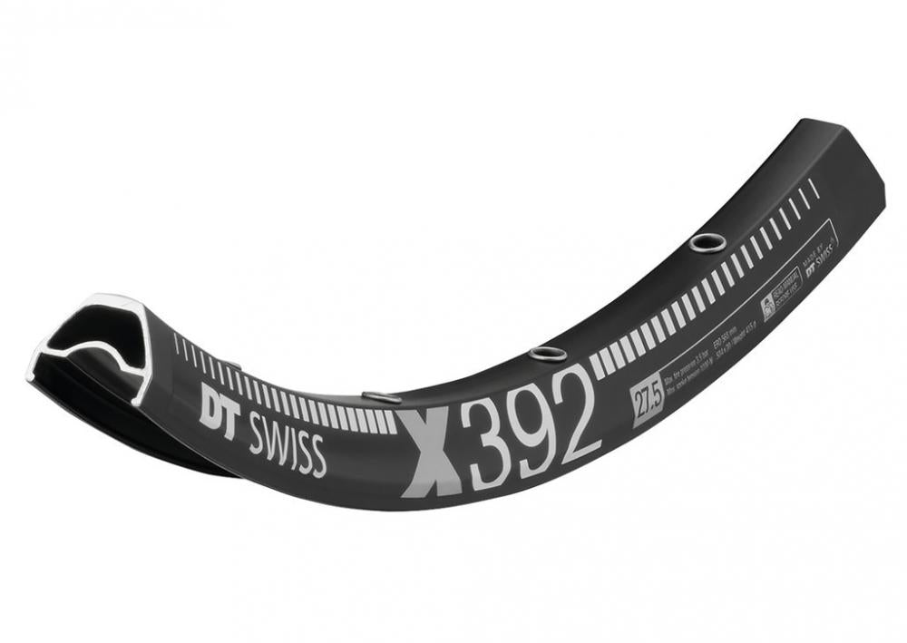 Felge X 392 27,5" 28 Loch Schwarz - Leichte Xc-felge Für Scheibenbremse