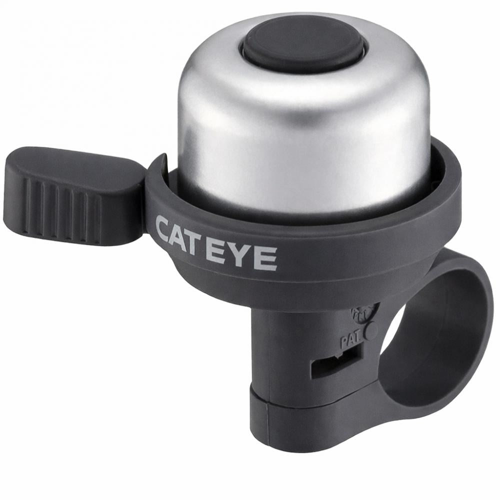 CATEYE KLINGEL WIND BELL AL SILBER One Size SILBER - kompakte laute Fahrradklingel