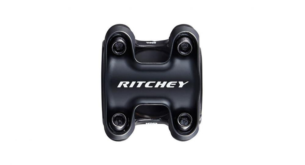 Ritchey WCS C220 Vorbaulenkerkappe 31,8 mm, BB Black, leichtes 3D-geschmiedetes Aluminium, kompatibel mit 1 1/8\"-Gabelschaft, ideal für MTB und Rennrad