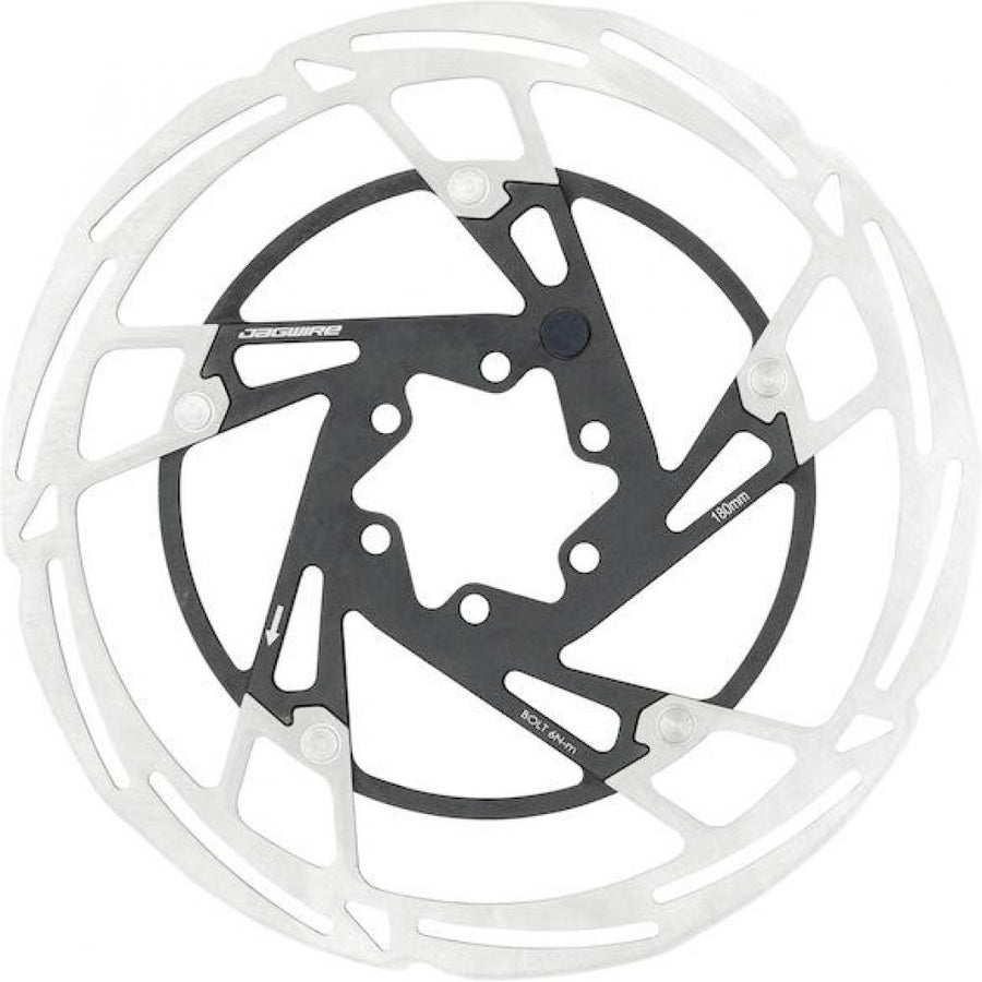 Jagwire Bremsscheibe Pro LR2-E 6-Loch 160 mm Silber - leise Power für E-Bikes