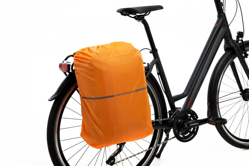 New Looxs Rucksack Nevada Backpack Black - stilvoller Fahrradrucksack mit cleverer Befestigung