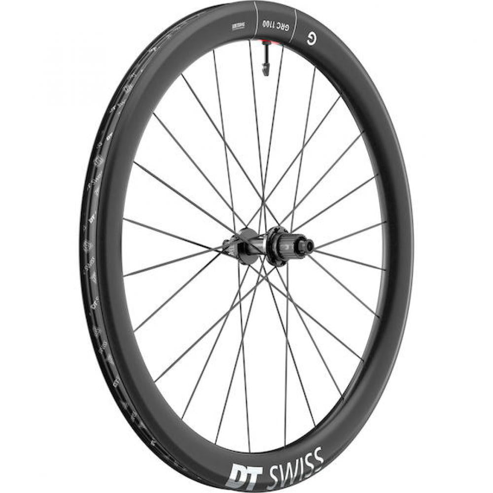 DT Swiss Laufrad GRC 1100 DICUT 29" 622 x 50 mm Schwarz - leichtes Carbon-Gravel-Laufrad